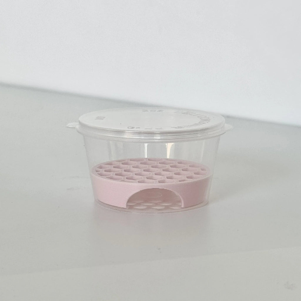 Corm Risers with Clear Cups - Anti-Rot Propagation Disks