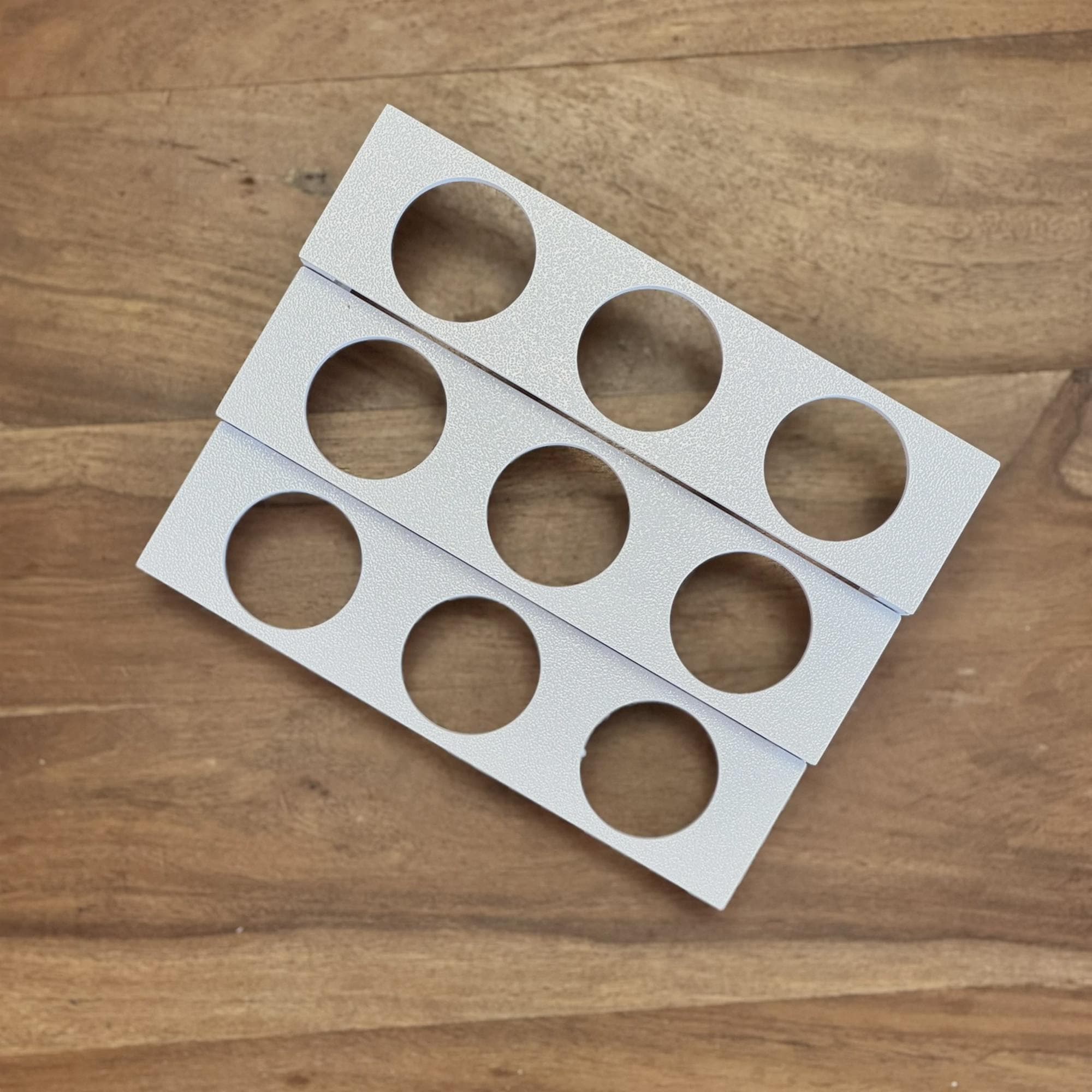 Mini Step Display Tray (3 levels for 9 pots) - Support-Free 3D Print File (3MF)