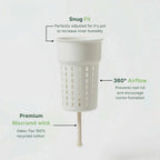 12cm/4.72in Self-Watering Pot STL & 3MF – Planter with Inner Pot, Digital Download