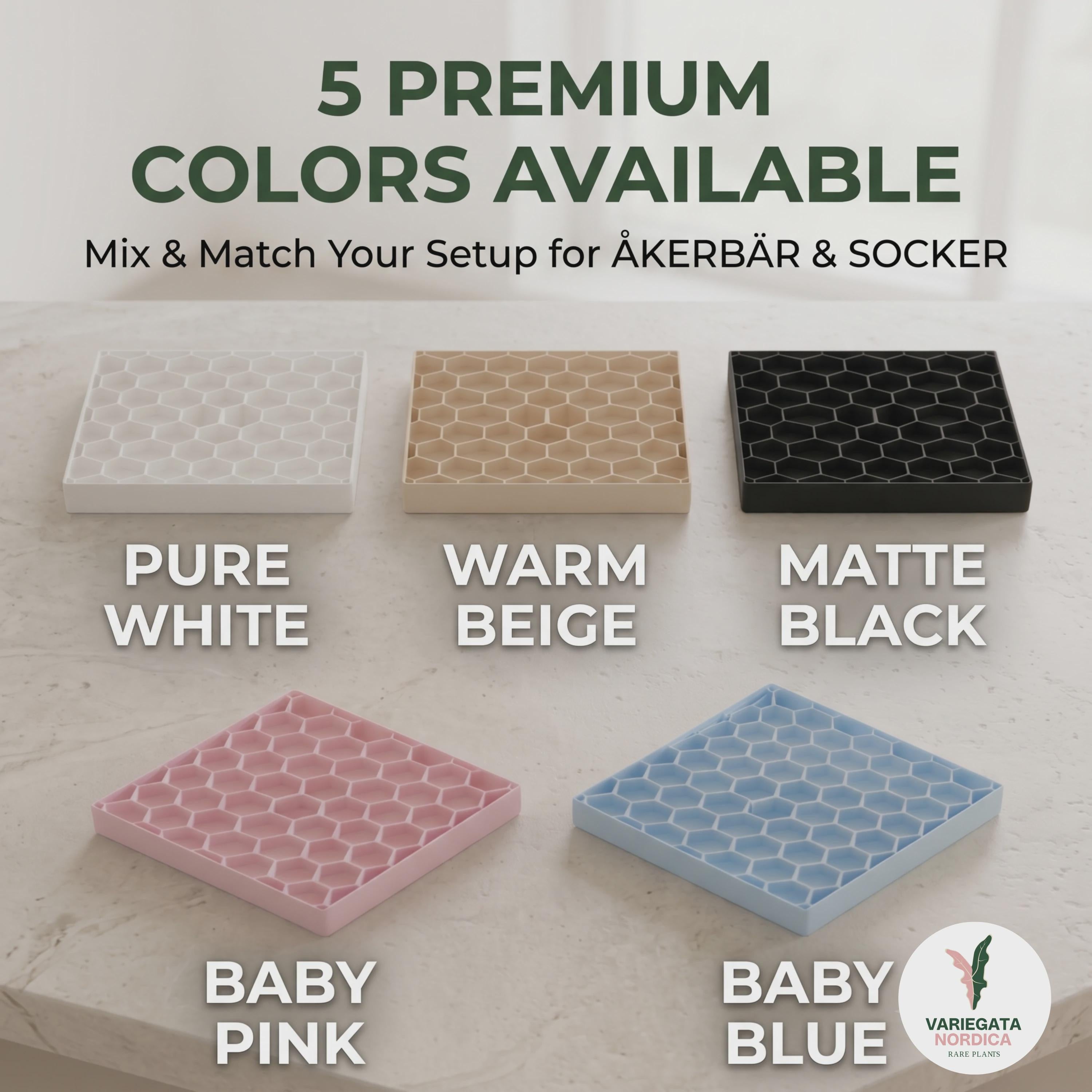 Digital File - ÅKERBÄR Drip Trays for Mini Greenhouse • 3D Print File (3MF)