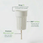 8cm/3.15in Self-Watering Pot STL & 3MF – Planter with Inner Pot, Digital Download