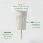 6cm/2.36in Self-Watering Pot STL & 3MF – Planter with Inner Pot, Digital Download