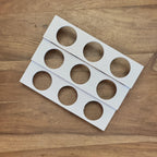 3-Tier Plant Tray STL File: 9-Pot Display, Support-Free 3D Print (Digital Download)
