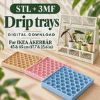 Digital File - ÅKERBÄR Drip Trays for Mini Greenhouse • 3D Print File (3MF)