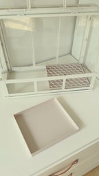 Modular Drip Trays for IKEA ÅKERBÄR & SOCKER Greenhouses – Removable Honeycomb Grids